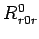 $R^0_{r0r}$